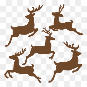 Reindeer Clipart Reindeer Flying - First Edition Dies Christmas