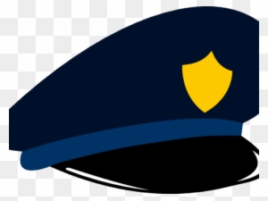 Cartoon Police Hat - Police Officer Police Hat Clipart