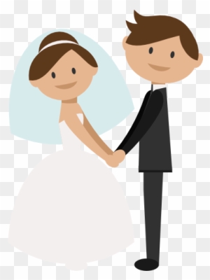 Wedding Couple Icon - Transparent Background Wedding Clipart