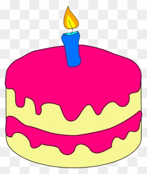 Birthday Cake Svg Clip Arts 504 X 597 Px - Clip Art Of Birthdaycake