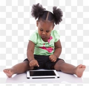 Alma Child Daycare Center Little K - Toddler Using Tablet