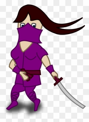 Free Comic Characters - Ninja Clip Art
