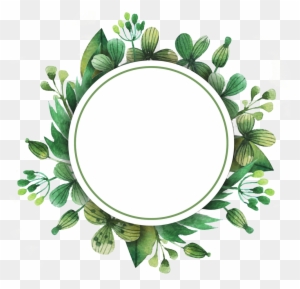Our Social Mission - Leaf Border Circle Png Vector