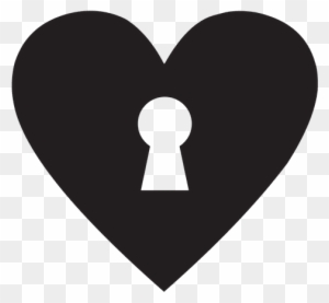 Heart Logo Key Transparent Png - Logo Key To The Heart