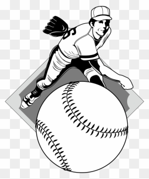 Pitcher Baseball Player Clip Art - Lucy Hammett Games Sports Bingo Game
