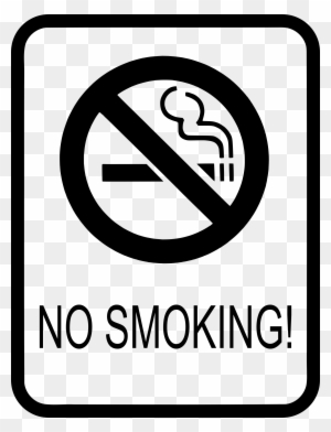 Big Image - No Smoking Logo Vector