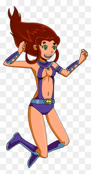 Stafire's Original Outfit By - Original Starfire - Free Transparent PNG  Clipart Images Download