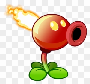 Fire Peashooter - Plants Vs Zombies Flame Pea