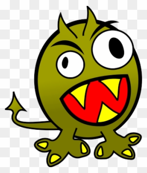 Weird Clipart Small Funny Angry Monster Clip Art At - Monster Clip Art -  Free Transparent PNG Clipart Images Download