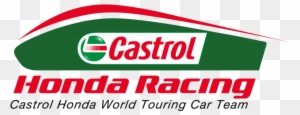 Honda Racing Logo Picture - Logo Engine Racing Castrol Motor Oil Mens Red T-shirt
