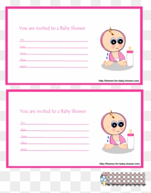 Free Printable Invitations For Girl Baby Shower - Baby Shower