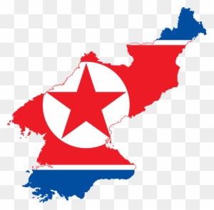 What Next With North Korea - North Korea Map With Flag