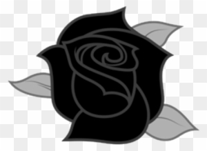 Black Rose Emoji Art