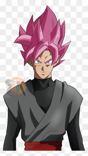 Black Ssj Rose Copia - Como Dibujar A Goku Black Ssj Rose - Free  Transparent PNG Clipart Images Download