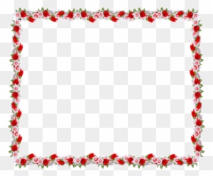 Pictures Gallery Of Fancy Rose Border Clip Art - Page Borders For Microsoft Word