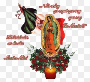 Queridos Amigos, Hoy Celebra La Iglesia A Ntra, Sra, - Virgen De Guadalupe - Mexican Flag Oval Ornament