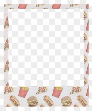 Frame Marco Aesthetic Aesthetics Pizza Sticker Stickers - We Heart It Transparent Polaroid