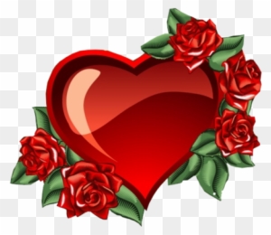 Heart Roses Good Morning Image Of Heart Free Transparent Png