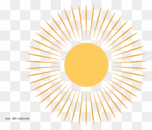 Sunlight Clipart Sun Ray - Sun With Rays Clipart