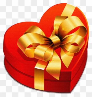 Heart Gift Box Png