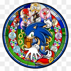 Sonic Stained Glass Art By Angelbrat3005 - Multi-dimensional: Sonic Adventure 2 Original Sound