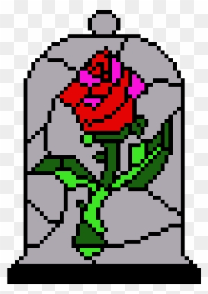 Stained Glass Rose Small - Stained Glass