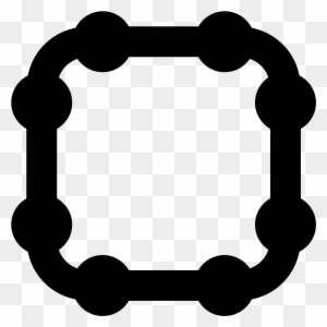 Rounded Rectangle Stroked Icon - Rounded Rectangle Stroked Icon - Free ...