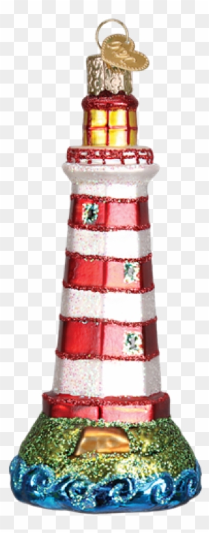 The Old Lighthouse, Photos V - Old World Christmas Sambro Lighthouse Glass Ornament