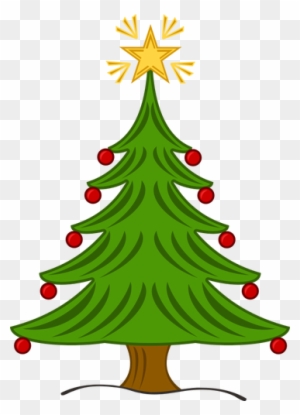 Weihnachtsbaum Vektor Design Public Domain Vektoren - Christmas Tree With Star