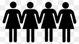 This Free Clip Arts Design Of Men Women Holding Hands - Male Female Bathroom Signs