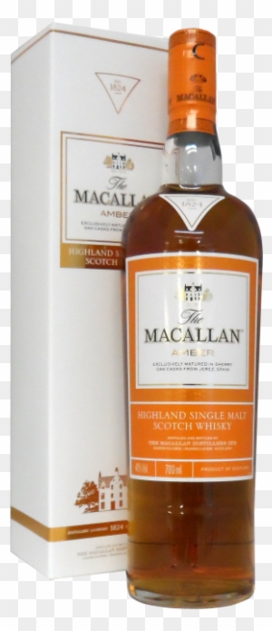 Whisky Macallan Amber Single Malt Scotch Whisky Free Transparent Png Clipart Images Download