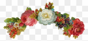 You Might Also Like - Vintage Flowers Transparent Background