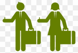 Voyager People, Traveler, Passenger, Tourist, Voyager - Green Business Icon Png