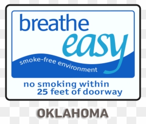 Oklahoma No Smoking Sign - Smoking Ban