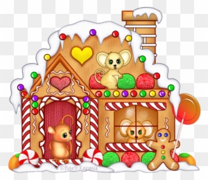 Seasonal » Christmas » Mice Gingerbread House - Gingerbread House