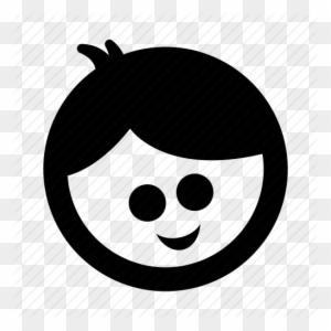 Kid Icons Vector - Face Boy Logo Icon