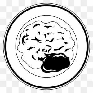 Scrambled Egg Clipart Black And White Omelette Clipart Black And White Free Transparent Png Clipart Images Download