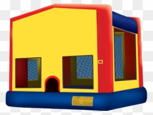 Pin Moonbounce Clipart - Bounce House With Banner