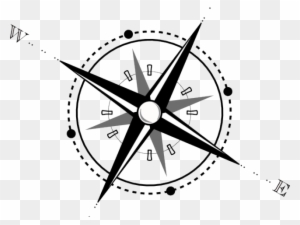 Compass Clipart Clear Background - North Point Symbol Architecture