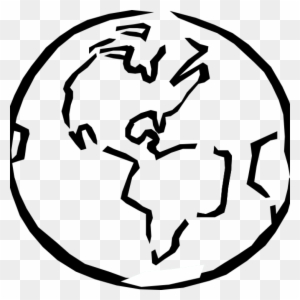 earth clipart black and white longitude