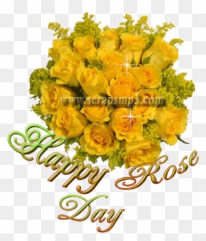 Happy Yellow Rose Day - Free Transparent PNG Clipart Images Download