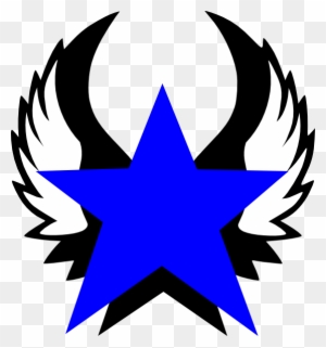Blue Star Svg Clip Arts 558 X 598 Px - Blue Star Svg Clip Arts 558 X ...