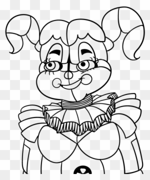Fnaf Sister Location Coloring Pages - Five Nights At Freddy's Coloring Pages