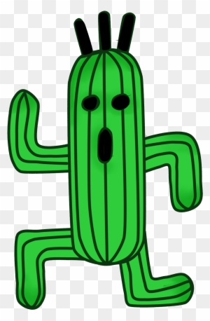 Blinking Cactuar By Albedosreqium - Transparent Cactuar Gif