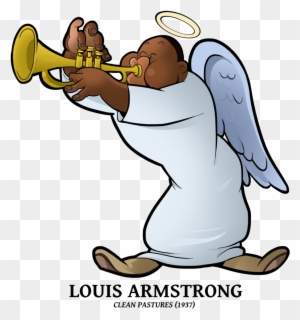 Louis Armstrong Clipart - Louis Daniel Armstrong
