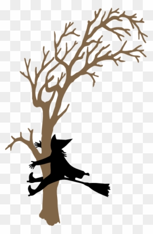 This Svg File Can Be Used In Either Version Of Scal - Spooky Tree Silhouette