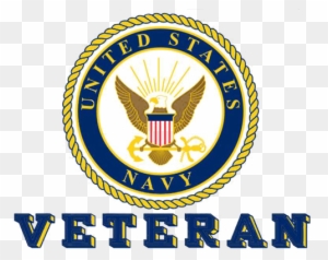 Usn Veteran - Us Navy Veteran With Navy Logo Car Decal, Grey - Free ...