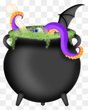 Squirmy Halloween Ideas - Witches Cauldron