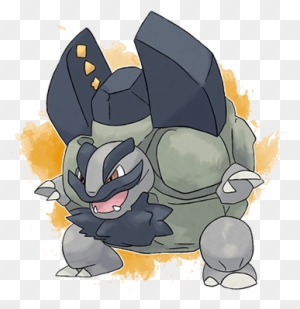 Sun/moon - Alolan Golem - Alolan Pokemon Shiny Golem Sun/moon - Alolan Golem - Alolan Pokemon Shiny Golem