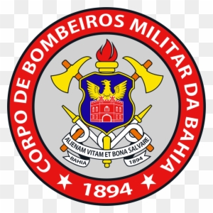 Distintivo Institucional Cbmba - Military Fire Brigade Of Bahia